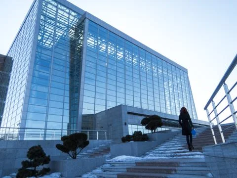 Modern building Stock Photos