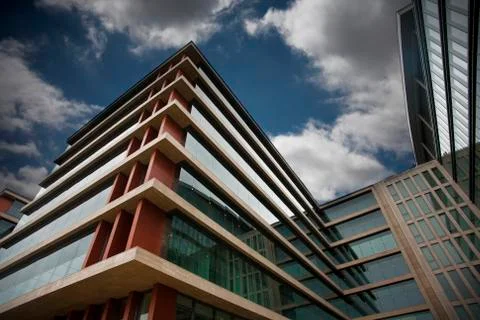 Modern building Stock Photos