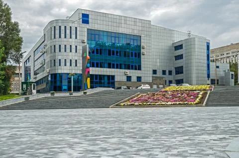 Modern building Stock Photos