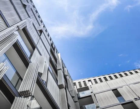 Modern building Stock Photos