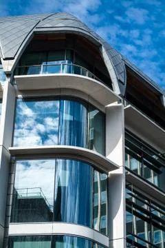 Modern building Stock Photos
