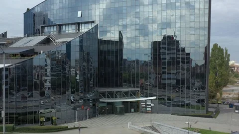 Modern Building Sofia Stock Footage