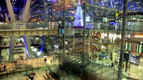 Modern building - time lapse Stock Footage 59771301