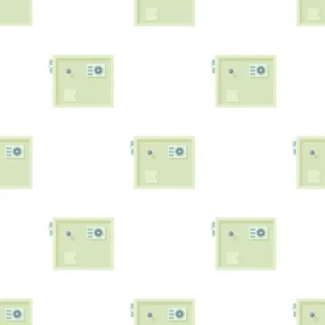 Modern building top view pattern seamless vector Ilustración de archivo