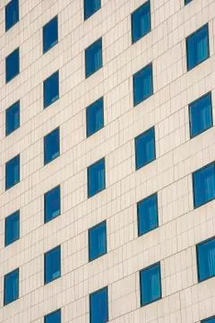 Modern building wall Stock Photos