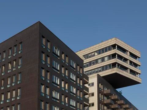Modern Building, Westerdok Stock Photos