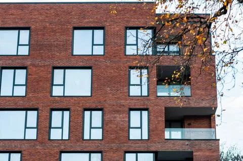 Modern buildings architecture elements Stock Photos