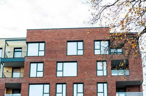 Modern buildings architecture elements Foto stock
