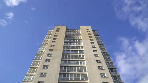 Modern buildings in developing countries. Video stock 127947368
