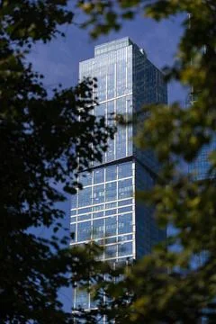 Modern buildings. Elements of architectural decorations of buildings Foto stock