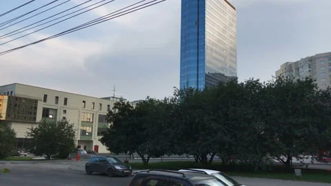 Modern buildings 库存影片 93357499