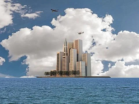 Modern buildings Stock Illustration