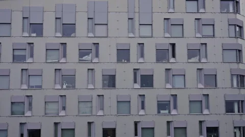 Modern buildings in Oslo. Version 3 Vídeo Stock 291986246