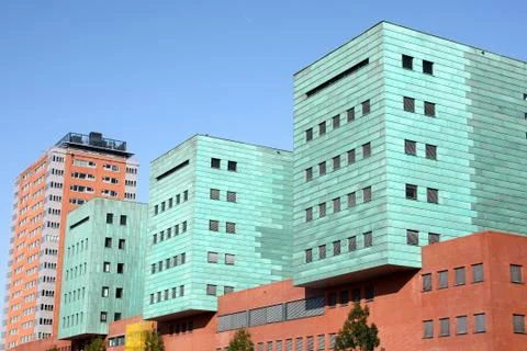 Modern buildings Stock Photos