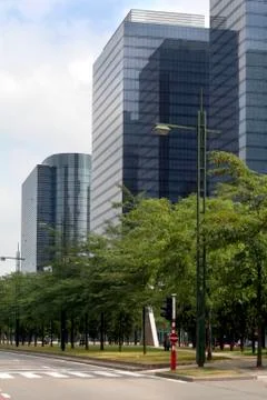 Modern buildings Stock Photos