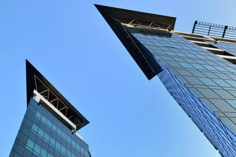 Modern buildings Stock Photos