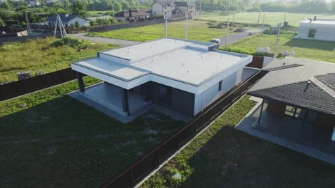 Modern Built House Video stock 220423573