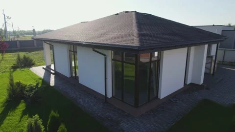 Modern Built House Video stock 220423812