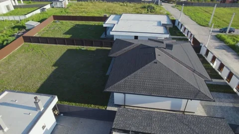 Modern Built House Stock Footage 220423832