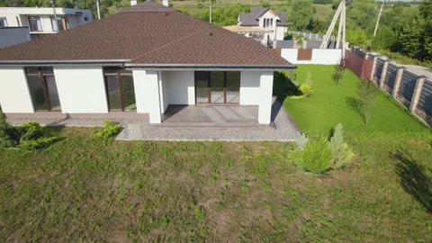 Modern Built House Stock Footage 220423834