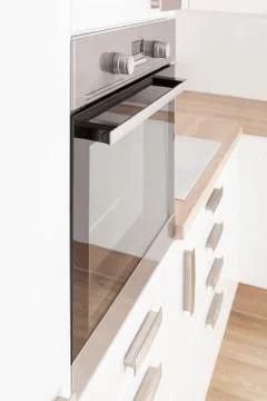 Modern built-in oven. Stock Photos