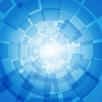 Modern business blue background with rectangles Stock Illustration