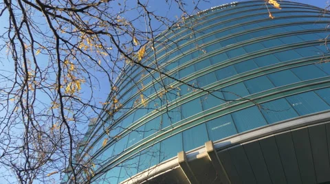 Modern business building Stock Footage 68925505