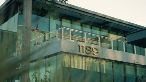 Modern Business Building Stock Footage 234948879
