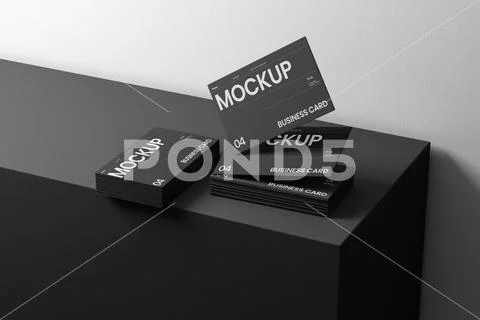 Modern Business Card Display PSD 템플릿