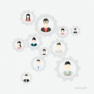 Modern Business Concept, Stock Illustration