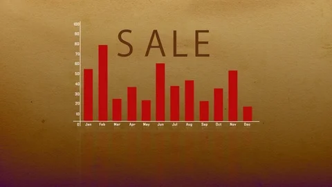 Modern Business Graph Chart Seamless Loop Animatio Stock Animation Stock Footage 100019777
