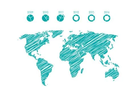 Modern business infographics elements, vector illustration, eps10 Stock Illustration