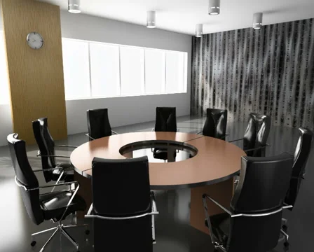 Modern business interior Stock Footage 43258878