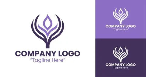 Modern Business Logo Stock Illustration