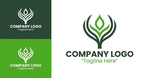 Modern Business Logo Stock Illustration
