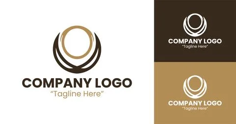 Modern Business Logo Stock Illustration