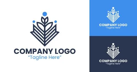 Modern Business Logo Stock Illustration