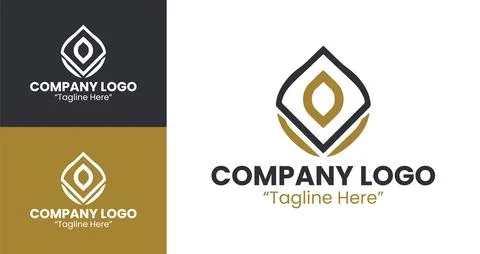 Modern Business Logo Stock Illustration