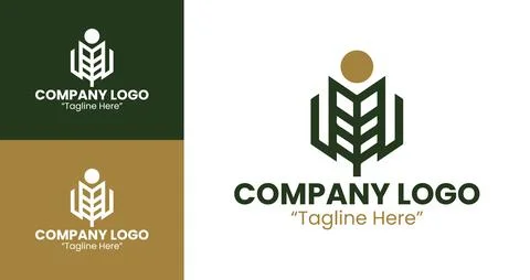 Modern Business Logo Stock Illustration