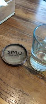 Modern Cafe Foto stock