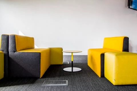 Modern cafe space Foto stock