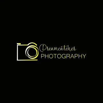 Modern Camera Logo Stock Illustration