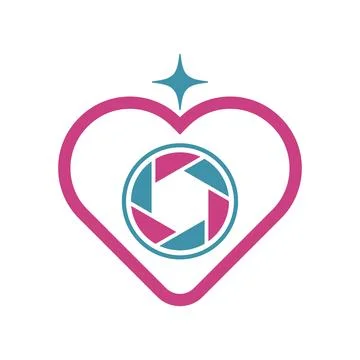 Modern Camera Logo Illustration Stock Illustration