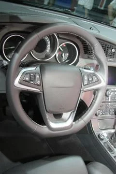 Modern car dashboard Foto stock