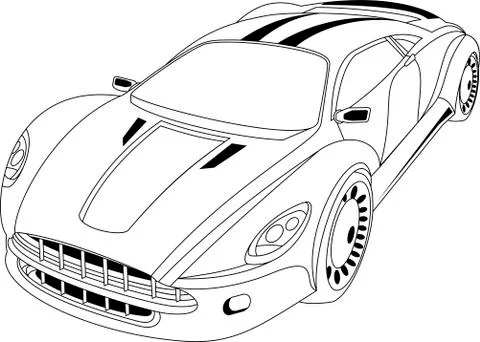 Modern car Stock Illustration