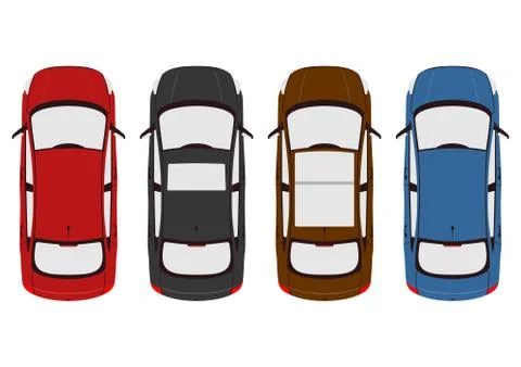Modern car. Stock Illustration