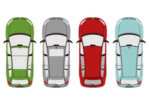 Modern car. Stock Illustration