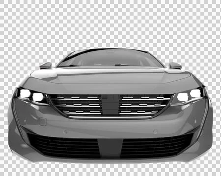 Modern car Stock Illustration