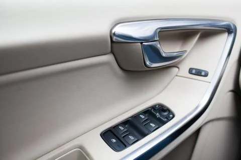 Modern car interior 写真素材