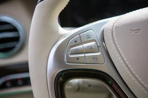 Modern car interior Stock-Fotos